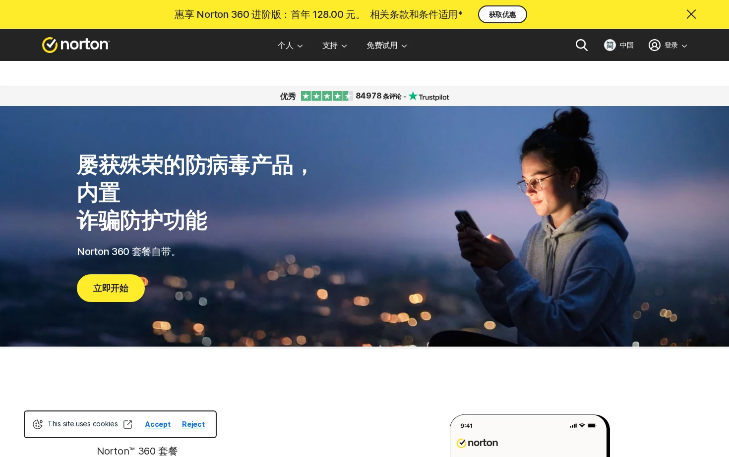 Norton 页面快照